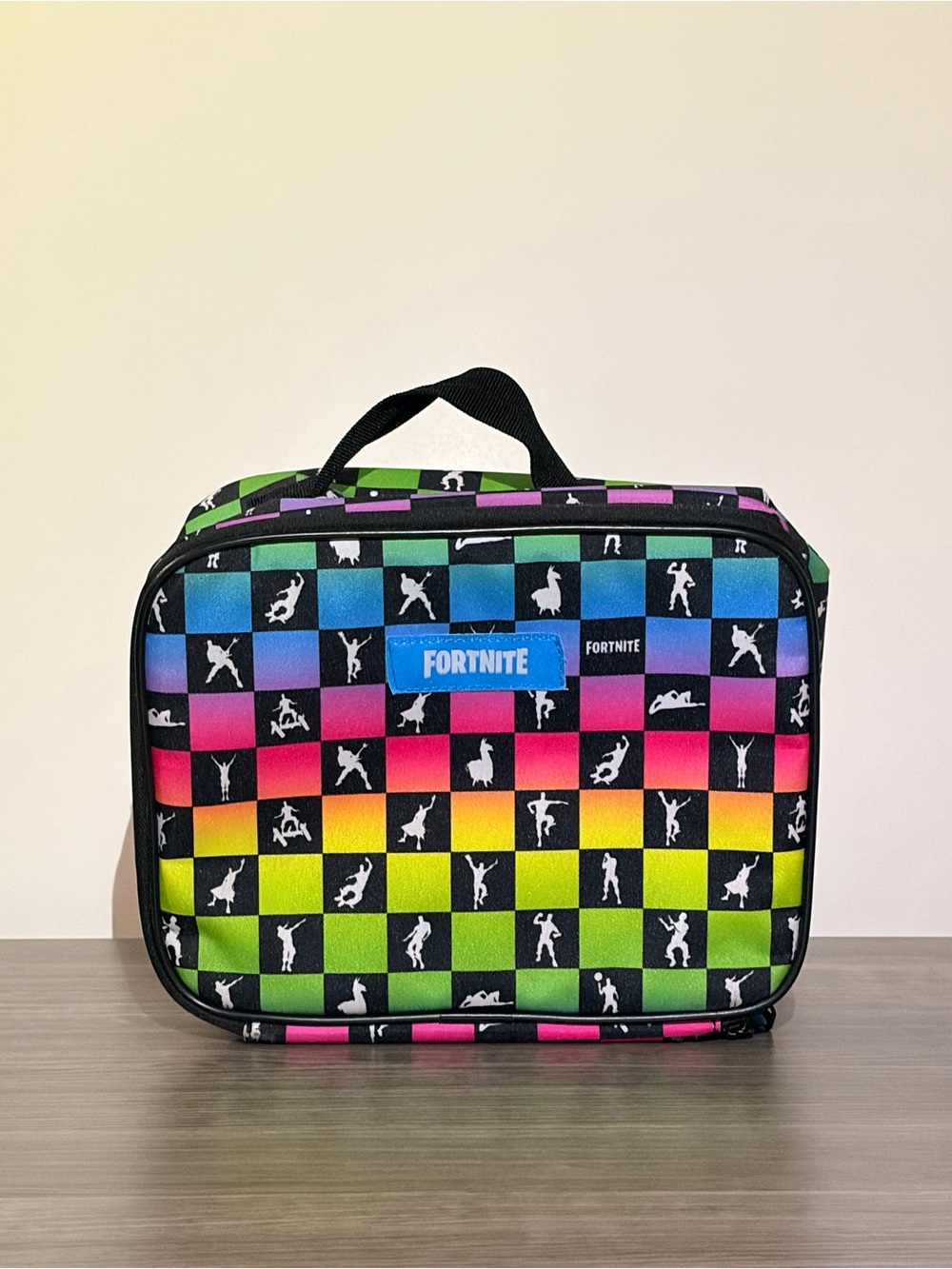 Fortnite Amplify Rainbow Checkered Lunch Kit